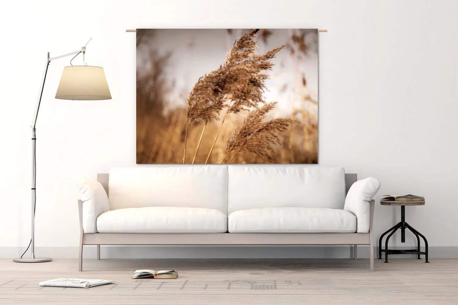 Wandkleed Dried Reed